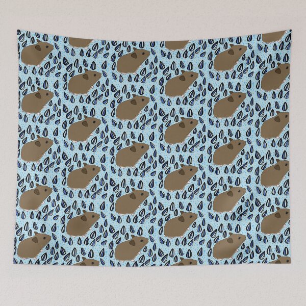 Item preview, Brown Hamster with Sunflower Seeds designed and sold by Emma Martinez.