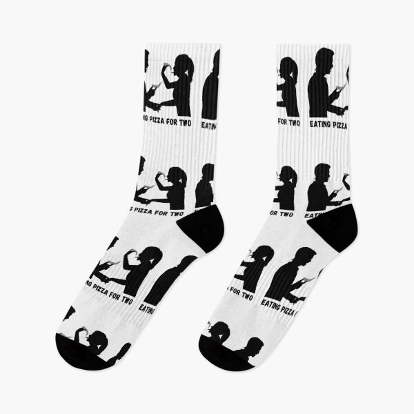 Item preview, Eating Pizza For Two designed and sold by HasnaanMohsin.