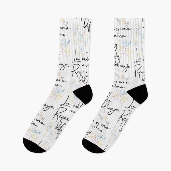 Item preview, Life is an adventure. Breath and enjoy the trip. Spanish quote designed and sold by My-Queens-Store.