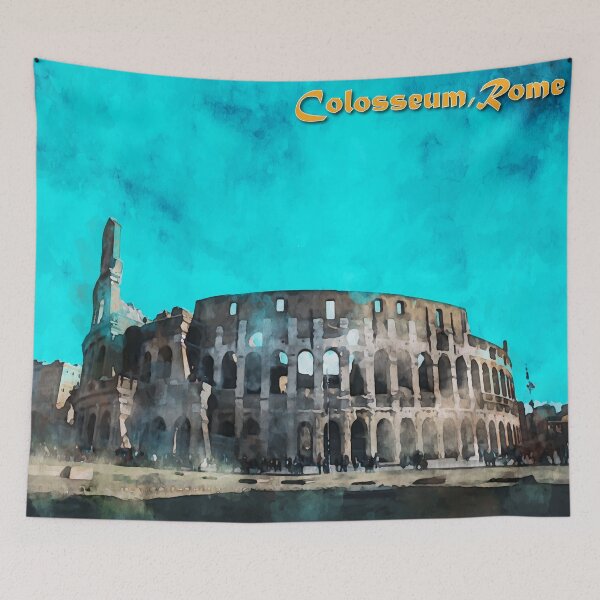 Item preview, Colosseum,Rome, Italy Water Color Art Work designed and sold by Uaryan.