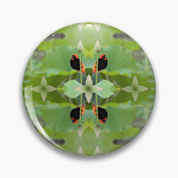 Item preview, Green Lily Pad Red Bishop Guards A designed and sold by SpiritGifts.