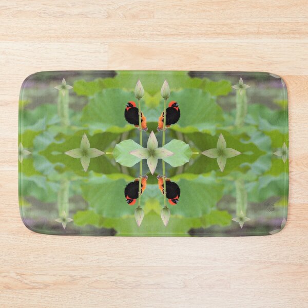 Item preview, Green Lily Pad Red Bishop Guards A designed and sold by SpiritGifts.