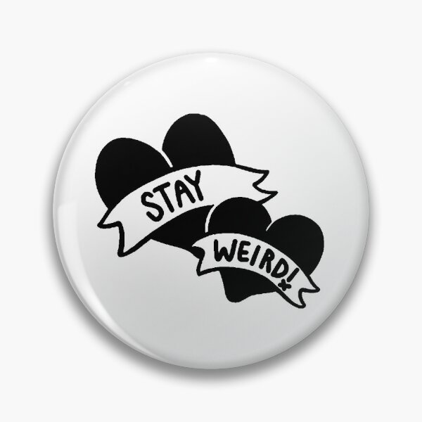 Item preview, stay weird yungblud black hearts designed and sold by heavenawayfrom.