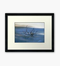 Blue Zen Framed Print