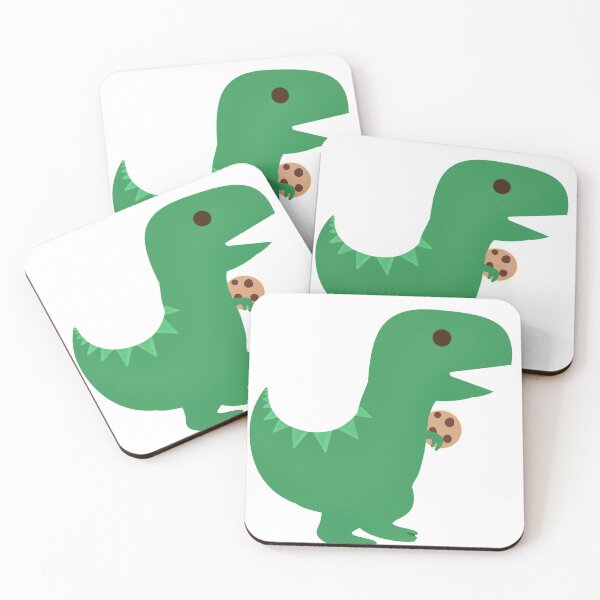 Item preview, Dinosaur eating cookie designed and sold by Lucia-tm.