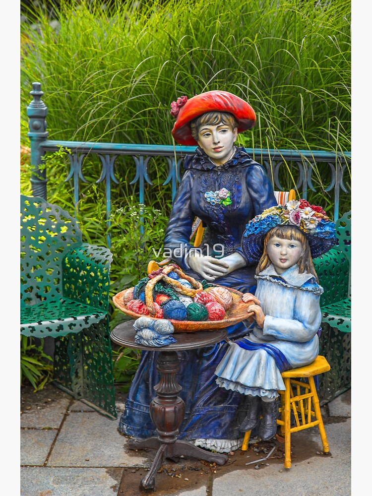 "USA. New Jersey. Grounds for Sculpture Park. From Renoir." Sticker for Sale by vadim19 Redbubble