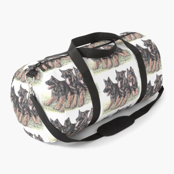 Item preview, Longhaired German Shepherds designed and sold by Arts & Dogs.