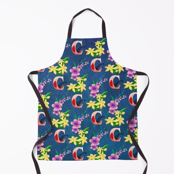 Item preview, Floral Letter C patterns  designed and sold by MoSaid.