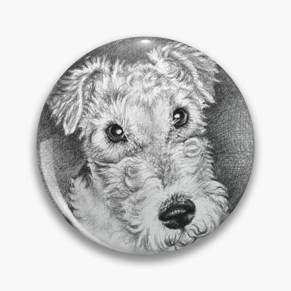 Artikelvorschau, Foxterrier Portrait entworfen und verkauft von Arts & Dogs.