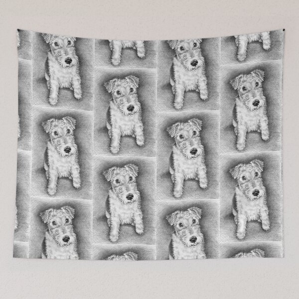 Item preview, Foxterrier Portrait designed and sold by Arts & Dogs.