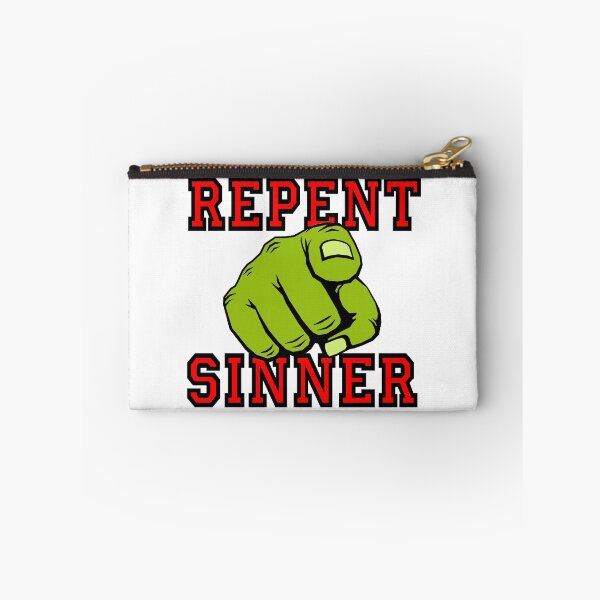 Item preview, Repent Sinner designed and sold by Hoorahville.