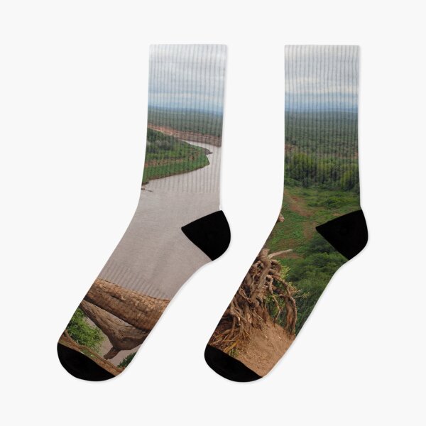 Item preview, Omo River Valley Landscape Fallen Tree, Ethiopia, Africa designed and sold by worldways.