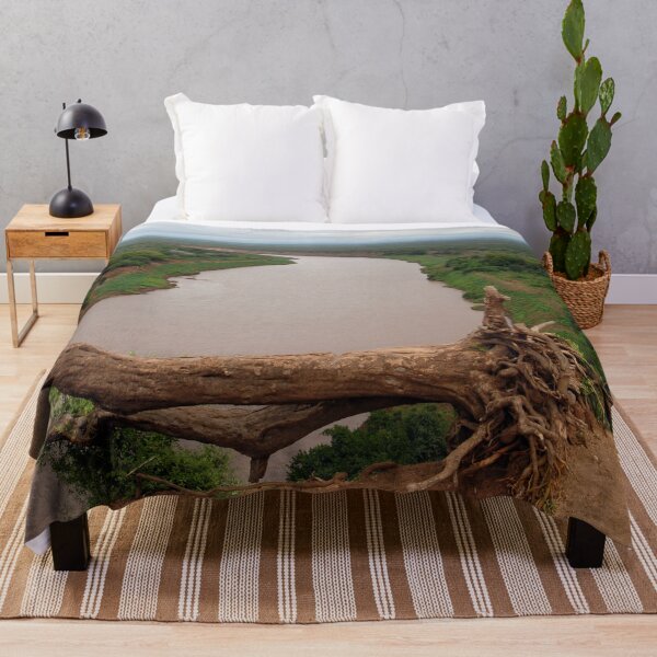 Item preview, Omo River Valley Landscape Fallen Tree, Ethiopia, Africa designed and sold by worldways.
