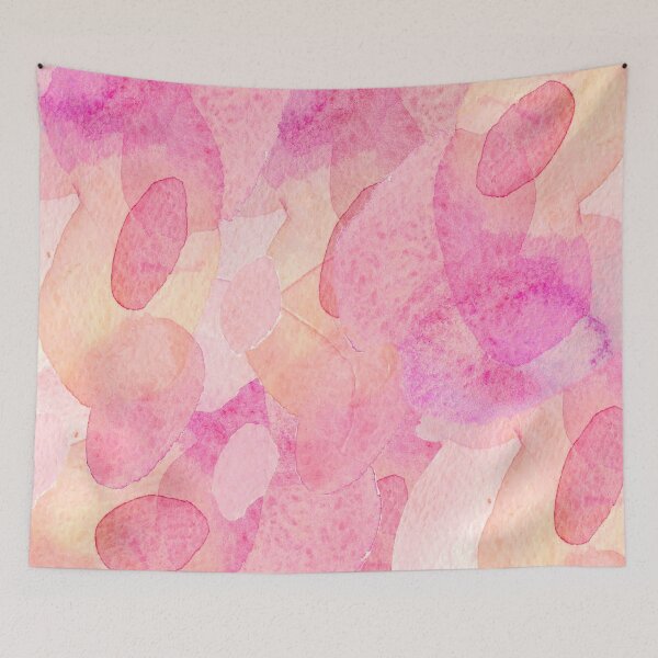 Item preview, watercolor stained peachy colored designed and sold by venus-ian.