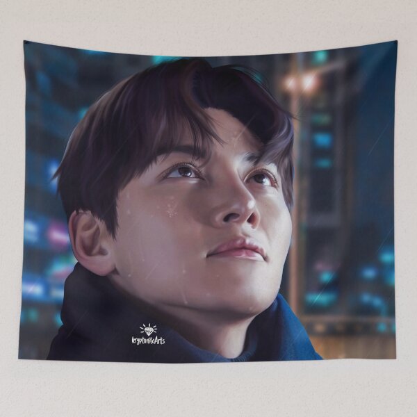 Item preview, Ji Chang Wook under the rain designed and sold by Kryptonite-Arts.