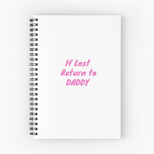 Item preview, If lost return to daddy  designed and sold by A Little  Wander.
