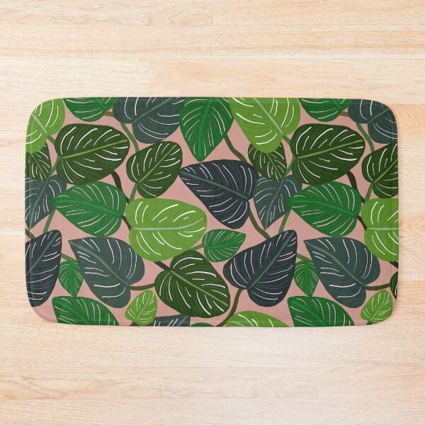 Item preview, Tropical Pin-stripe Calathea Leaves Indoor Plant designed and sold by Lozzie Eliza Designs.