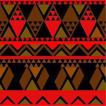 Artwork thumbnail, Unique African Pattern by Rell1970