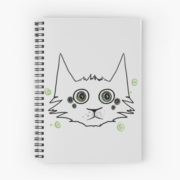 Item preview, A green-eyed cat will look after you designed and sold by MalyarMN.