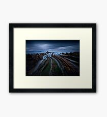 Addictive Curves Framed Print