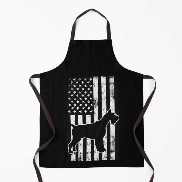 Artikelvorschau, Mini Schnauzer Distressed amerikanische Flagge entworfen und verkauft von TrendingTees4u.