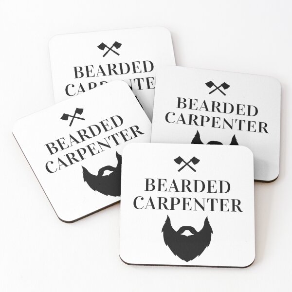 Item preview, bearded carpenter designed and sold by momilon.