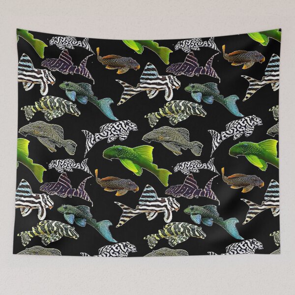 Item preview, Pleco Collage Dark designed and sold by GFishy.