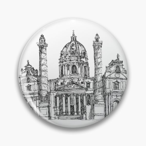 Item preview, St. Charles Church Vienna (Karlskirche) designed and sold by Arkneer.