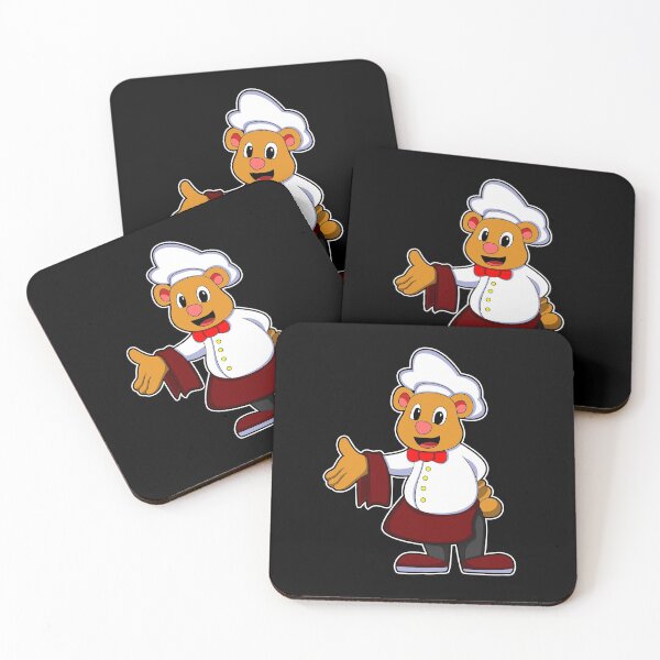 Item preview, Bear as Cook with a Chef's hat designed and sold by Snabdesign84.