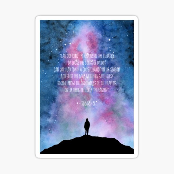 Item preview, Job 38:31 on Milky Way  designed and sold by lauraboin.