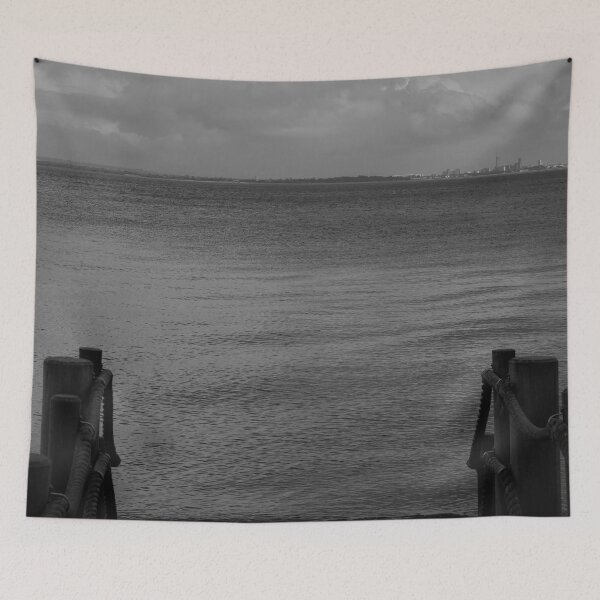 Item preview, View Across The Solent to Portsmouth designed and sold by PowderLanePress.