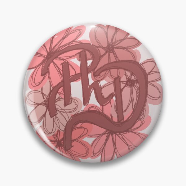 Item preview, PhD and flowers designed and sold by PhDoer.
