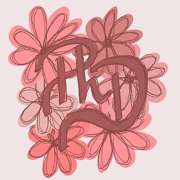 Artwork thumbnail, PhD and flowers by PhDoer