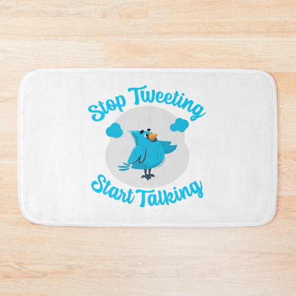 Item preview, Stop tweeting start talking designed and sold by Salkian.