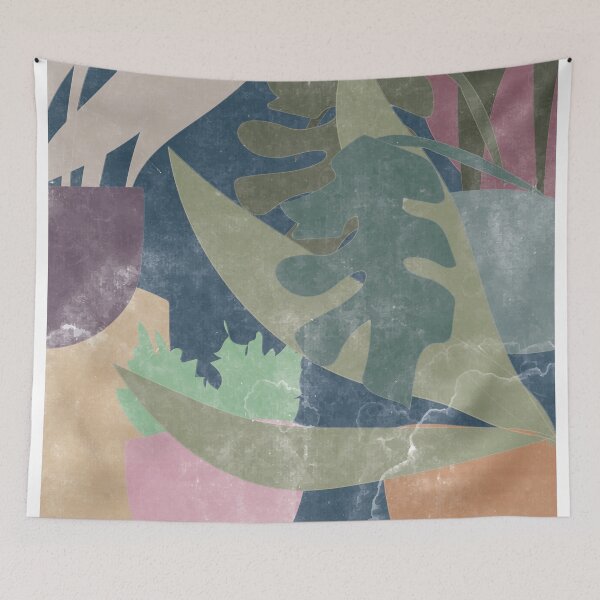 Item preview, Dark boho plants, watercolor design designed and sold by marina ralston.