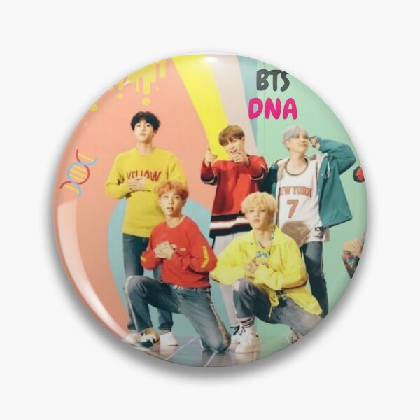 Bts Dna Pins And Buttons Redbubble