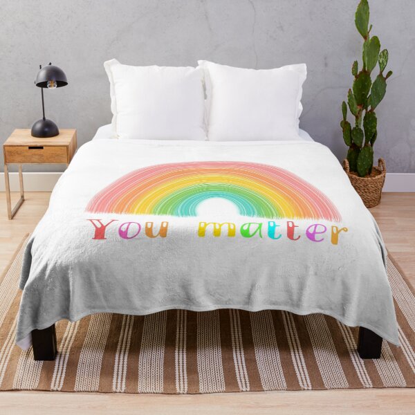 Item preview, You Matter Rainbow | White Background designed and sold by ilustraliza.