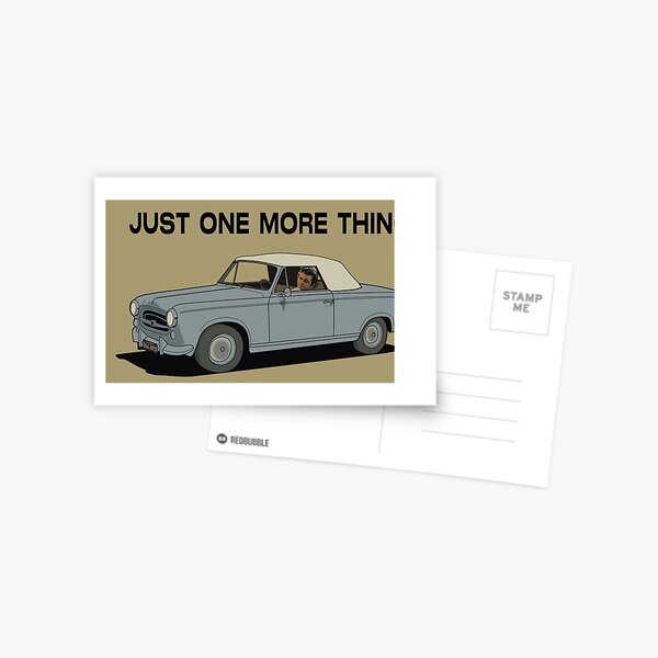 Item preview, Columbo driving - "Just one more thing" designed and sold by thedrumstick.