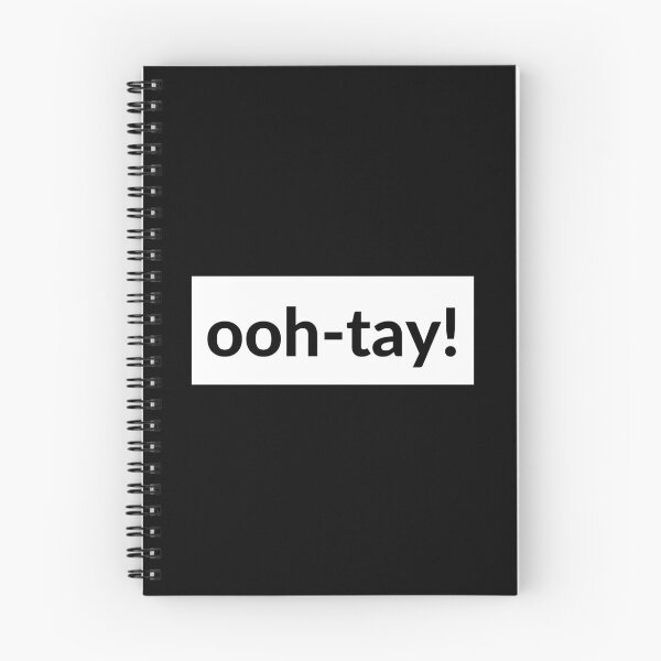Item preview, ooohtay! black white designed and sold by KohMooy.