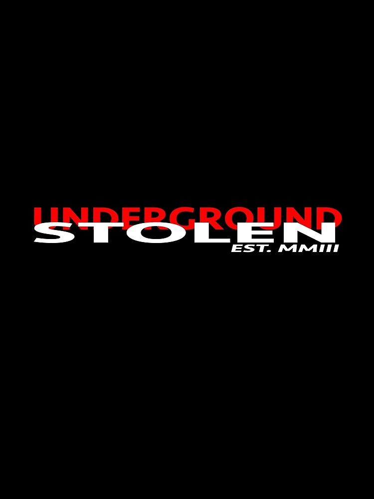 STOLEN UNDERGROUND CLASSIC LOGO by StlnUndrgrnd
