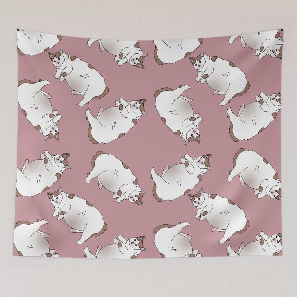 Item preview, Sad cursed cat meme pattern designed and sold by ItsMemeMachine.