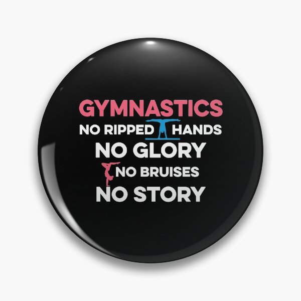 Item preview, GYMNASTICS NO RIPPED HANDS NO GLORY  designed and sold by TendyTees.