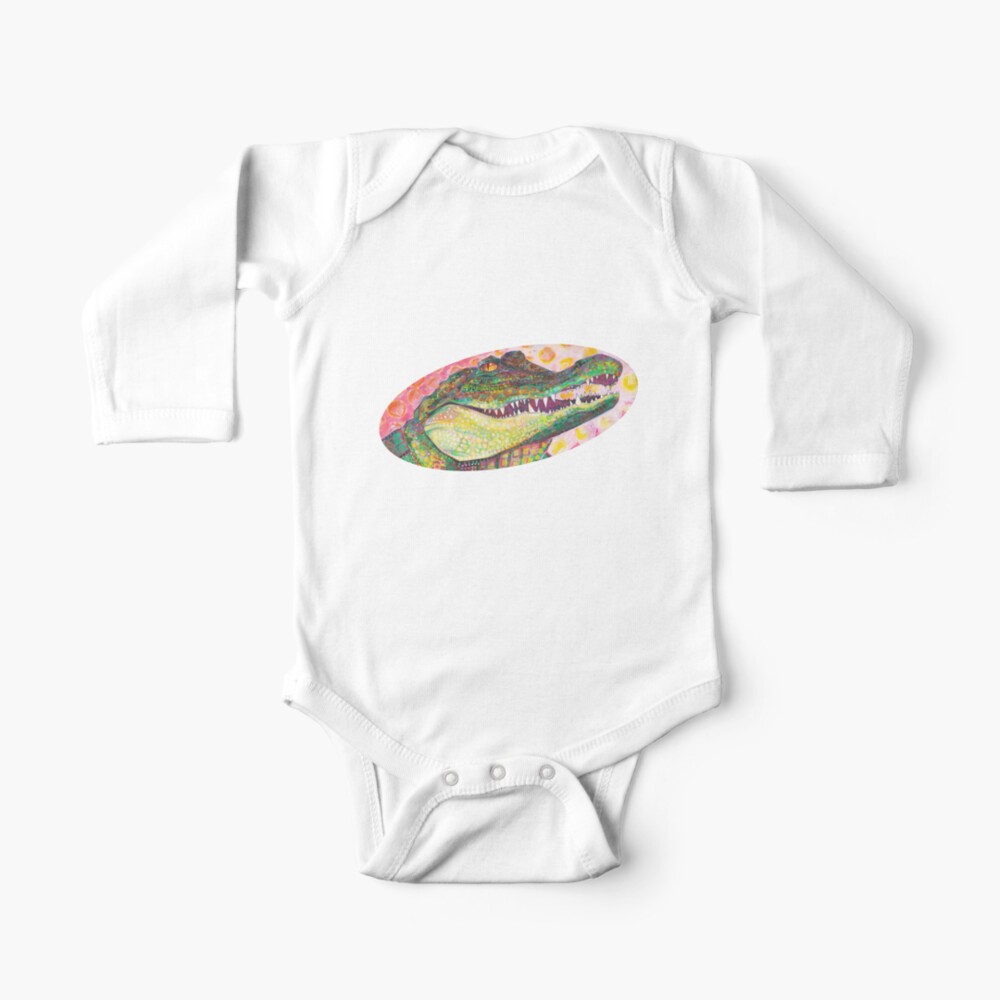 Item preview, Long Sleeve Baby One-Piece designed and sold by gwennpaints.