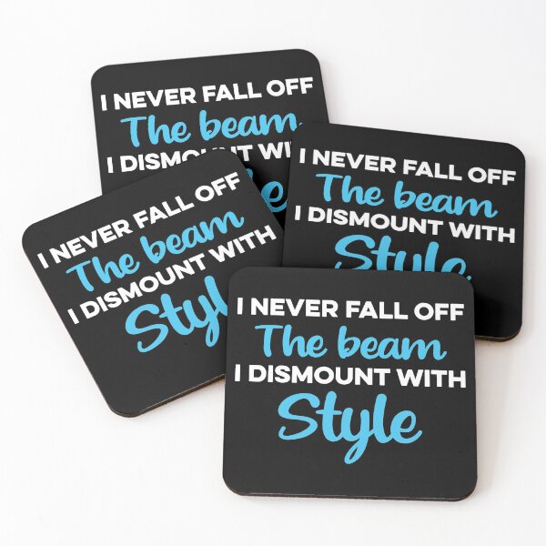 Item preview, I Never Fall Off the Beam designed and sold by TendyTees.