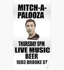 Póster Old School - Mitch A Palooza