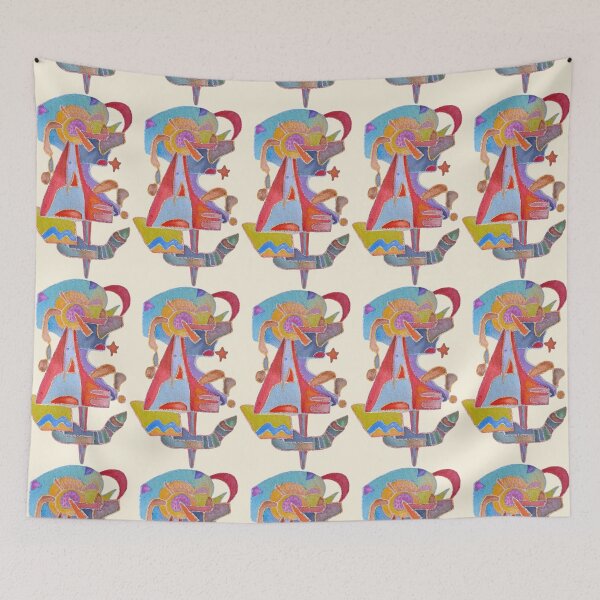Item preview, Red sail, big with light background designed and sold by AnnetteArt.
