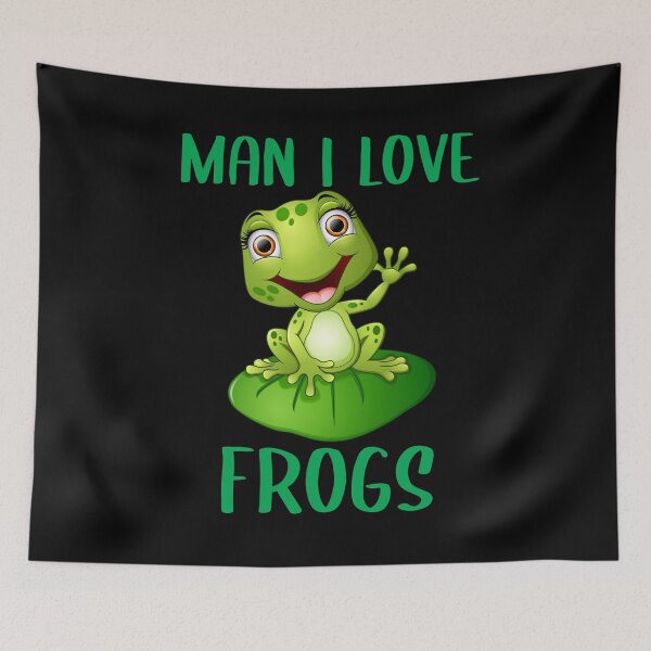 Item preview, Man I love Frogs designed and sold by FoxShop.
