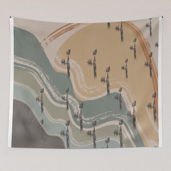 Item preview, Boho design, watercolor texture designed and sold by marina ralston.