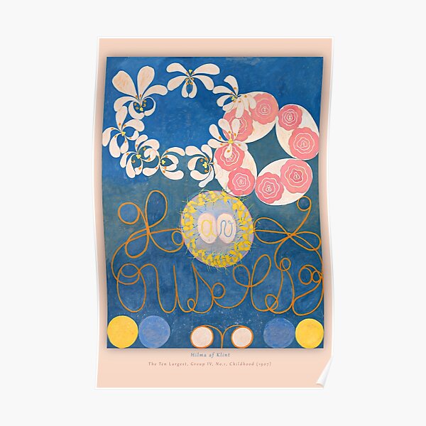 High Res Hilma af Klint Childhood No.1 1907 Poster