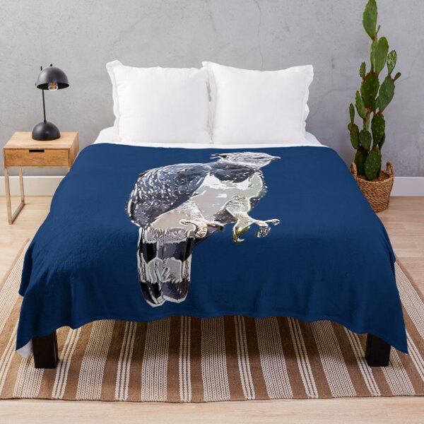 Item preview, Harpy Eagle Perched White Alternate Print designed and sold by designsasstultd.